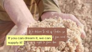 Natural river sand dealers Bangalore