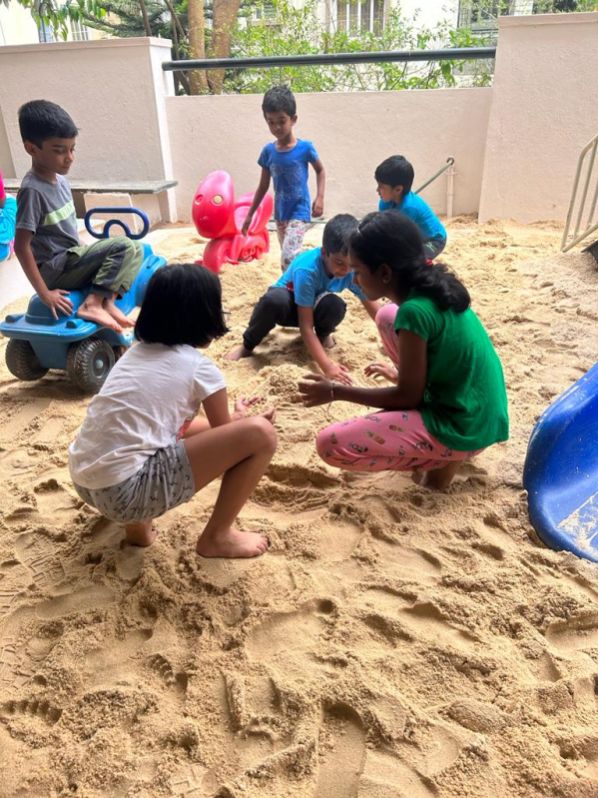 Leading Natural Play Sand Suppliers in Bangalore, delivering child-safe, non-toxic, and finely processed sand for playgrounds, daycare centers, and recreational spacesPlayground Sand BangaloreHigh-quality Playground Sand in Bangalore, specially processed for safety and comfort. Perfect for play zones, sand pits, and parks. Clean, soft, and available in bulk with fast delivery.